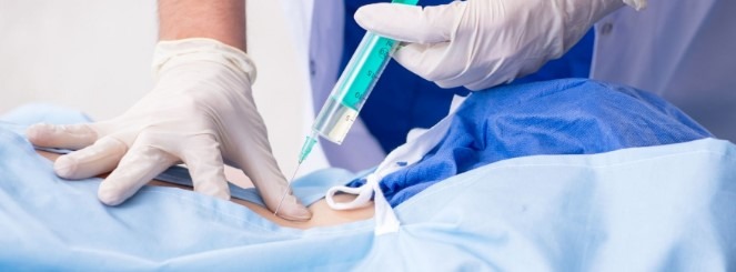 عکس ازوون تراپی دیسک کمر