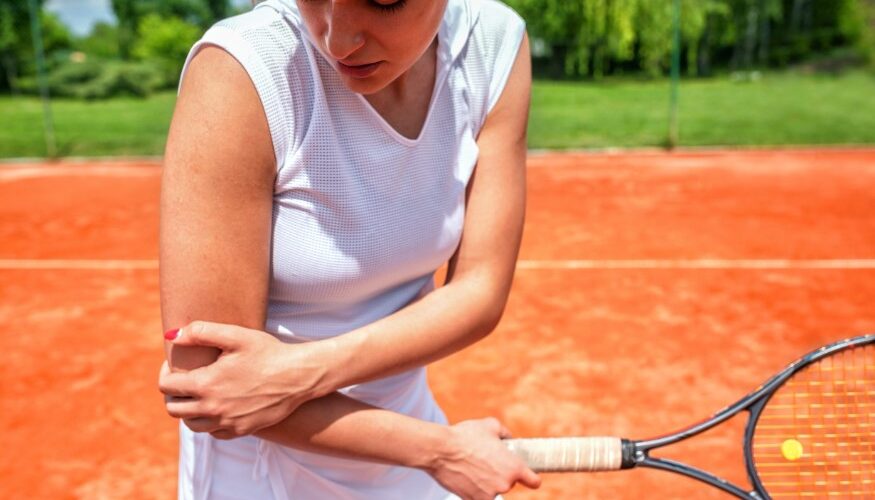 بیماری آرنج تنیس بازان