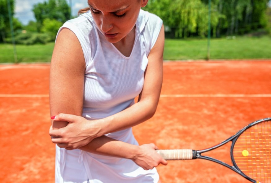بیماری آرنج تنیس بازان